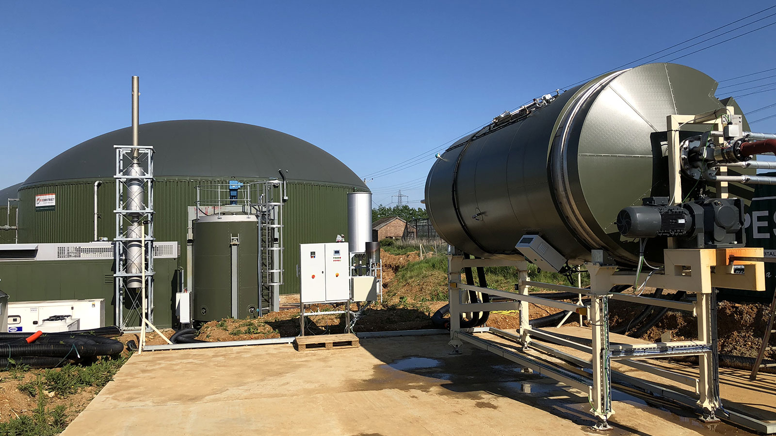 ecoDRYER digestate dryer